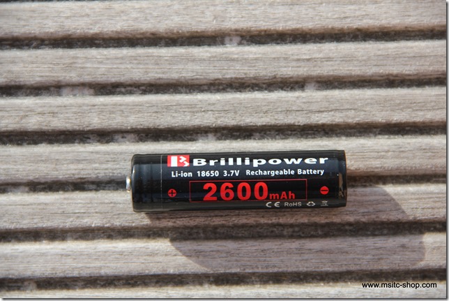 MTE D-2, Brillipower-Akkus 005